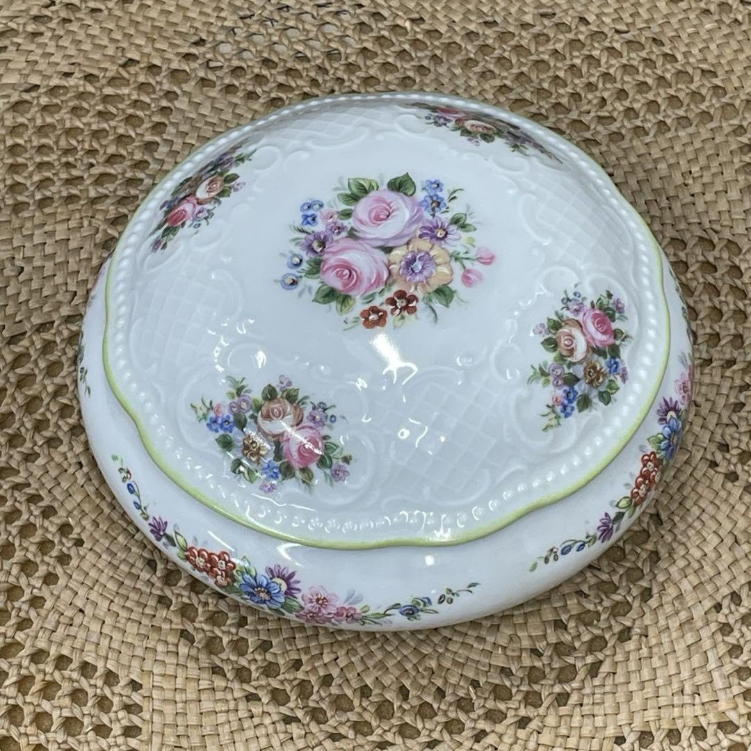 アンティーク　リモージュ　小物入れ　キャンディBOX アンティーク リモージュ 小物入れ キャンディBOX 私の